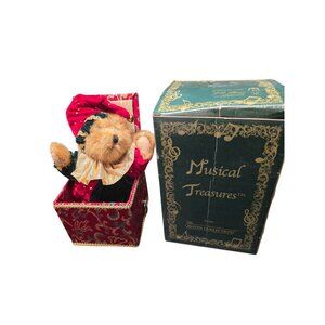 Vintage Boyds Bears Jack B Twinkletune Music Box Plush Stuffed Animal